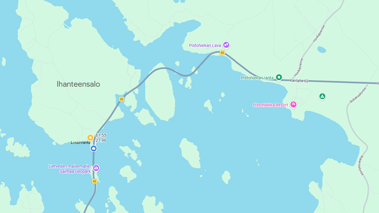 Kartta – Lossinranta sijainti