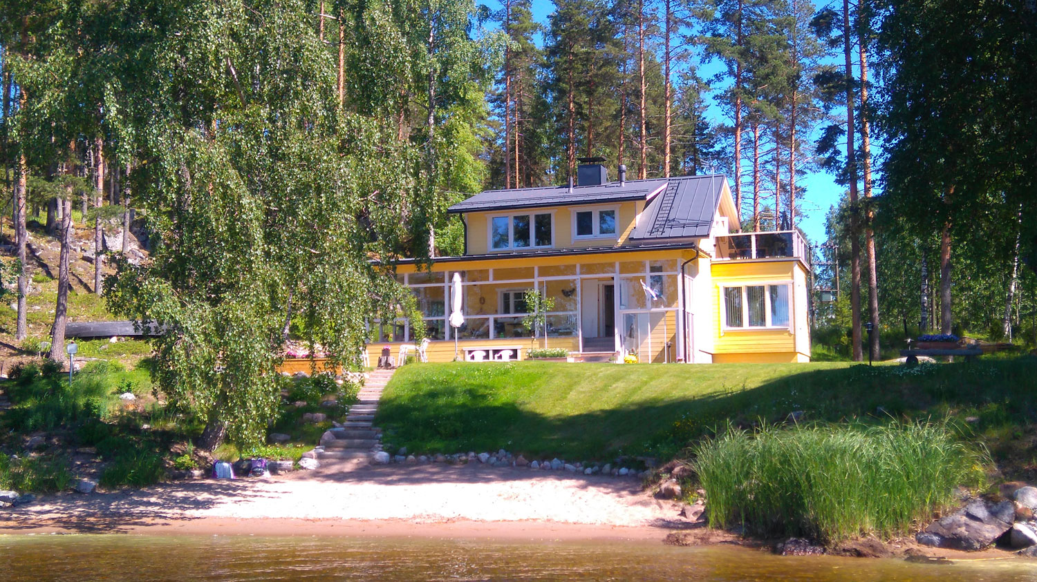 Kesäpäivä Lossinrannassa